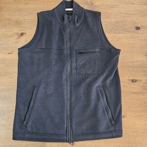 Tasc Performance Legendary Fleece Vest Black Size Medium Hiking Outdoor Active